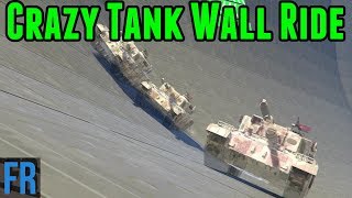 Gta 5 Challenge - Crazy Tank Wall Ride