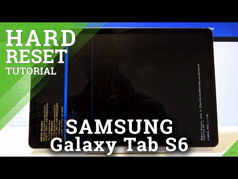 Hard Reset SAMSUNG Galaxy Tab S6 - Bildschirmsperre im Wiederherstellungsmodus umgehen
