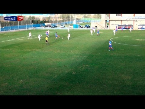 Resumen del encuentro Levante UD B-CD Constancia (2-0)