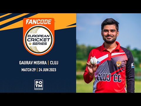 POTM: G.Mishra - UCCB vs CLJ | Highlights | FanCode ECS Romania | 24 June 2023 | ECS23.503