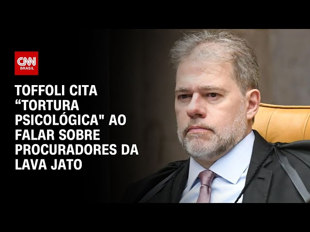 Toffoli cita “tortura psicológica” e “pau de arara” ao falar sobre procuradores da Lava Jato | LIVE