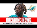 Jalen Ramsey to UNDERGO KNEE SURGERY, Expected to Miss 6-8 Weeks | CBS Sports