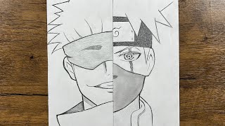 Download lagu How to draw gojo vs Kakashi 🔥 using just a pencil ✏️ | step-by-step anime drawing for beginners mp3