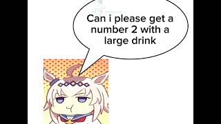 Cover art for I'ma drive thru a burger king