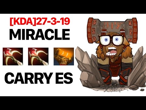 Dota 2 Miracle Plays Carry Earth Shaker