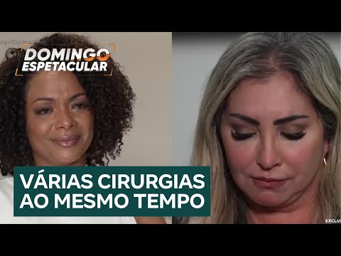 Domingo Espetacular alerta para riscos da ‘cirurgia x-tudo’