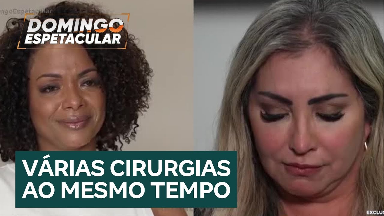 Domingo Espetacular alerta para riscos da ‘cirurgia x-tudo’