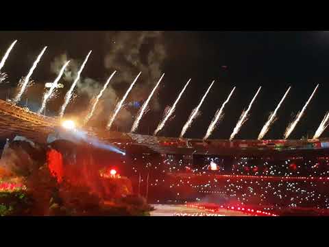 AMAZING! Fancam Proses nyalain Cauldron di Opening Ceremony Asian Games 2018