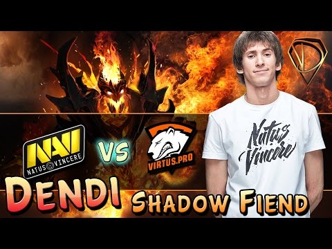 Dendi Shadow Fiend Highlights. Na`Vi vs VP (game 3) @dreamleague playoffs