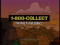 The Simpsons 1989 1 800 Collect TV Commercial 1995 2K