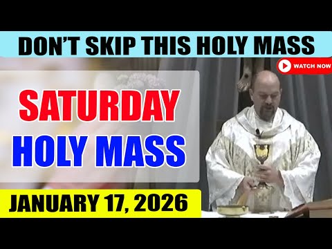 Catholic Mass Today | Daily TV Mass, Saturday January 17, 2026