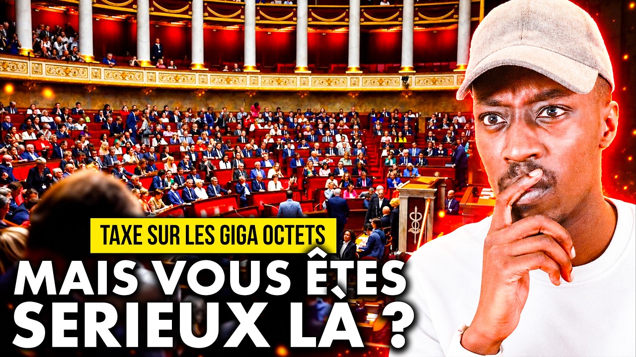 PARDON ?! Une TAXE sur la CONSOMMATION de GIGA OCTETS ⛔ Retour sur le VOTE à l'assemblée nationale