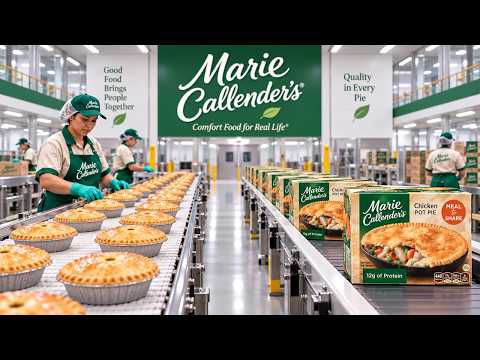 Inside the Marie Callender's Pot Pie Factory | How 12,000 Pies Are Made Every Hour