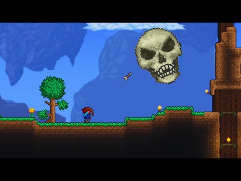 How To Kill The Dungeon Guardian In  Terraria
