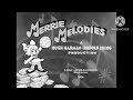 Merrie Melodies Intro 1933