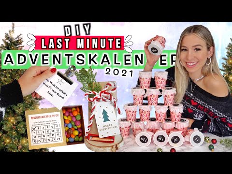 DIY Adventskalender 🤫 Last minute Geschenkidee 2021 - Cali Kessy