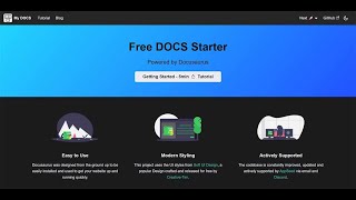 Docusaurus - Soft Design (free product) | AppSeed