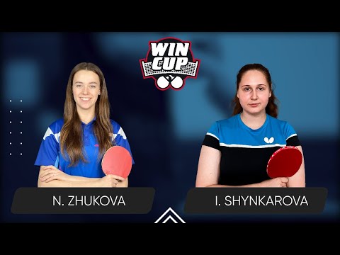 08:45 Nadiia Zhukova - Iryna Shynkarova West 2 WIN CUP 31.01.2024 | TABLE TENNIS WINCUP