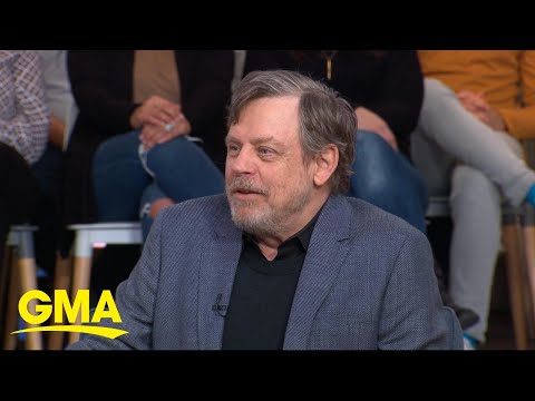 Mark Hamill shows off his new ‘Star Wars’ ‘trailer’ on ‘GMA’