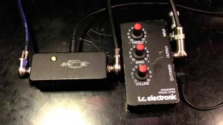 Video thumbnail for JHS Little Black Buffer vs TC Electronic Integrated Preamplifier by shnobel