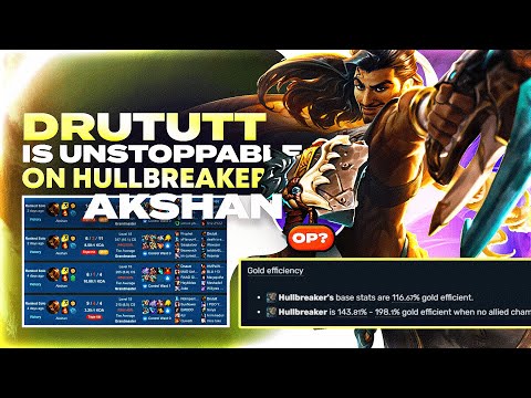 Riot broke the game again... *HULLBREAKER META IS HERE*