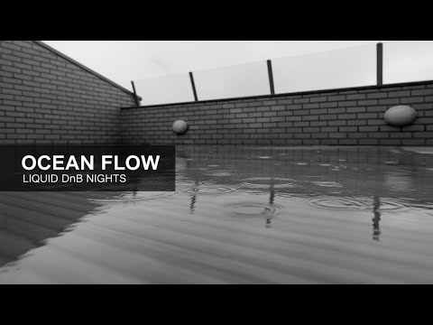 Ocean Flow: Liquid DnB Nights #01 🌧️ | Cinematic Rain Reflections (Full HD)