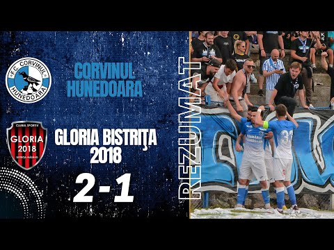 REZUMAT | Corvinul Hunedoara - Gloria Bistrița, 27 mai 2023, 2 - 1, (1-1)