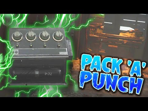 WW2 ZOMBIES: THE DARKEST SHORE - PACK A PUNCH TUTORIAL!  PACK A PUNCH EASTER EGG GUIDE (COD WW2)