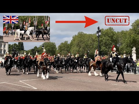 Watch What Happens When Hundreds of Guards on Horses Take Over The Mall!