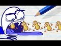 Pencilmations Goes Nuts And Bolts In NUTTY NUT NUT Pencilmation Cartoons
