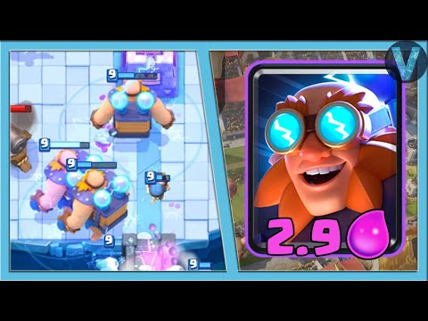 Самый БЫСТРЫЙ ЭЛЕКТРО ГИГАНТ в МИРЕ! Дека за 2.9 эликсира / Clash Royale