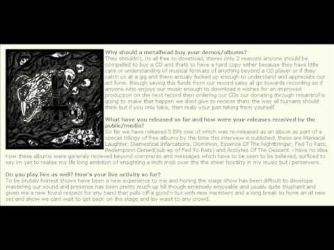 Nierty (Blackened Death Metal from UK)