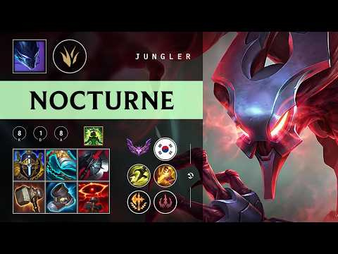 Nocturne Jungle vs Xin Zhao - KR Master Patch 26.03