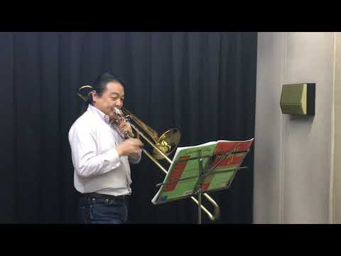 H.Voxman - Selected Studies for Trombone “Allegro moderato by Gatti”(Page-12)