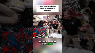 🚀I was not ready for Reid wiseman’s answer😂