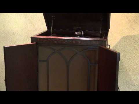 Elman(vn) Achron : Hebrew Melody played on HMV 202 gramophone