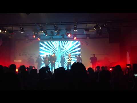 ZE:A performs at the 2013 Buzz Korea awards