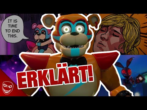 Five Nights at Freddy's Security Breach ERKLÄRT! Alle ENDEN!
