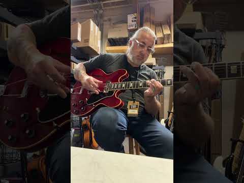 Gibson Vintage 1967 ES-330TD Hollowbody Electric Guitar Cherry w/ Vintage Chipboard Case image 21