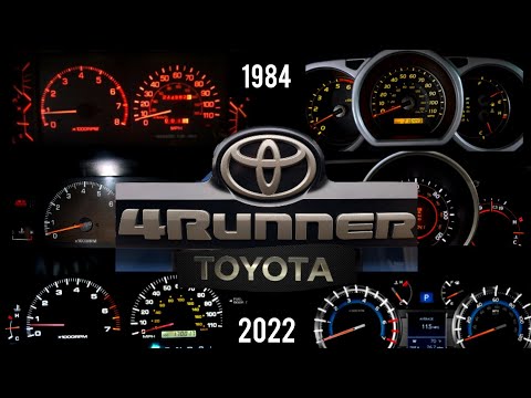 Thumbnail for Toyota 4Runner all generation acceleration compilation by Toyota 4Runner
