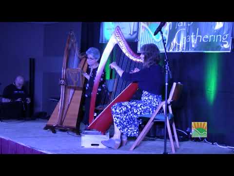 Kim Robertson & Denise Grupp-Verbon - Comb Your Hair And Curl It (Harp Gathering 2019)