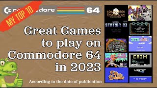 Great games to play on Commodore 64 in 2023, my top 10 games