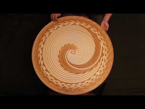 Artist Mikhail Sadovnikov Creates Hypnotically Amazing Patterns on Clay on a Spinning Potter's W
