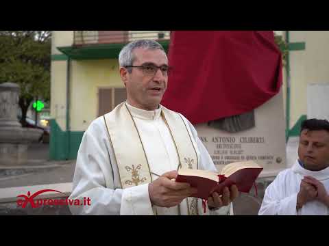Cerimonia dedicata a mons. Antonio Ciliberti a San Lorenzo del Vallo