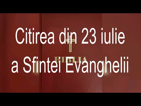 BIBLIA AZI. Matei 9, 18-26 Romani 9, 1-5  Psalmii 17 si 18