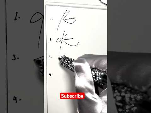 Letter K signature ideas #2023 #signature