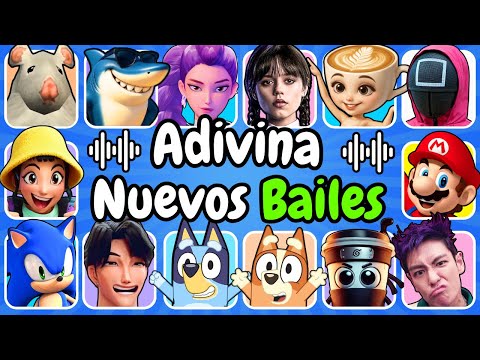 Guess Who's Dancing!💃NEW DANCES😱Rumi💜Merlina🖤Tralalero🦈Kpop Demon Hunters💃Who Dances Better?🤔