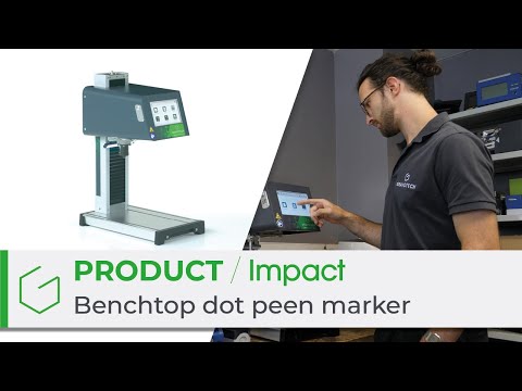 Slide 5 - Dot peen machine Impact electromagnetic automatic z M2S (video)