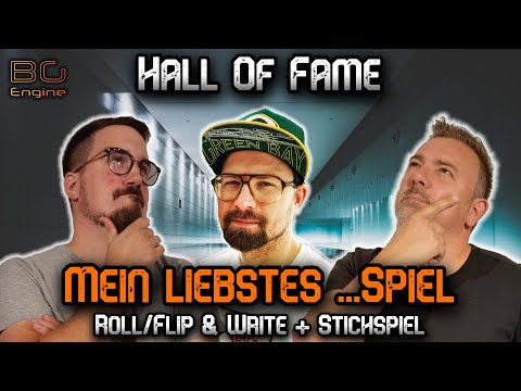 Hall of Fame 21#02 - Mein liebstes ...Spiel - Roll / Flip & Write + Stichspiel - Brettspiele