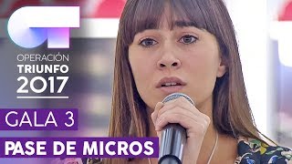 &quot;ISSUES&quot; - Aitana - Primer pase de micros Gala 3 | OT 2017